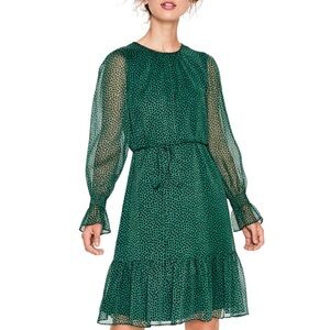 BODEN Green Libby in Amazon Green Petal Dress Size US 8R